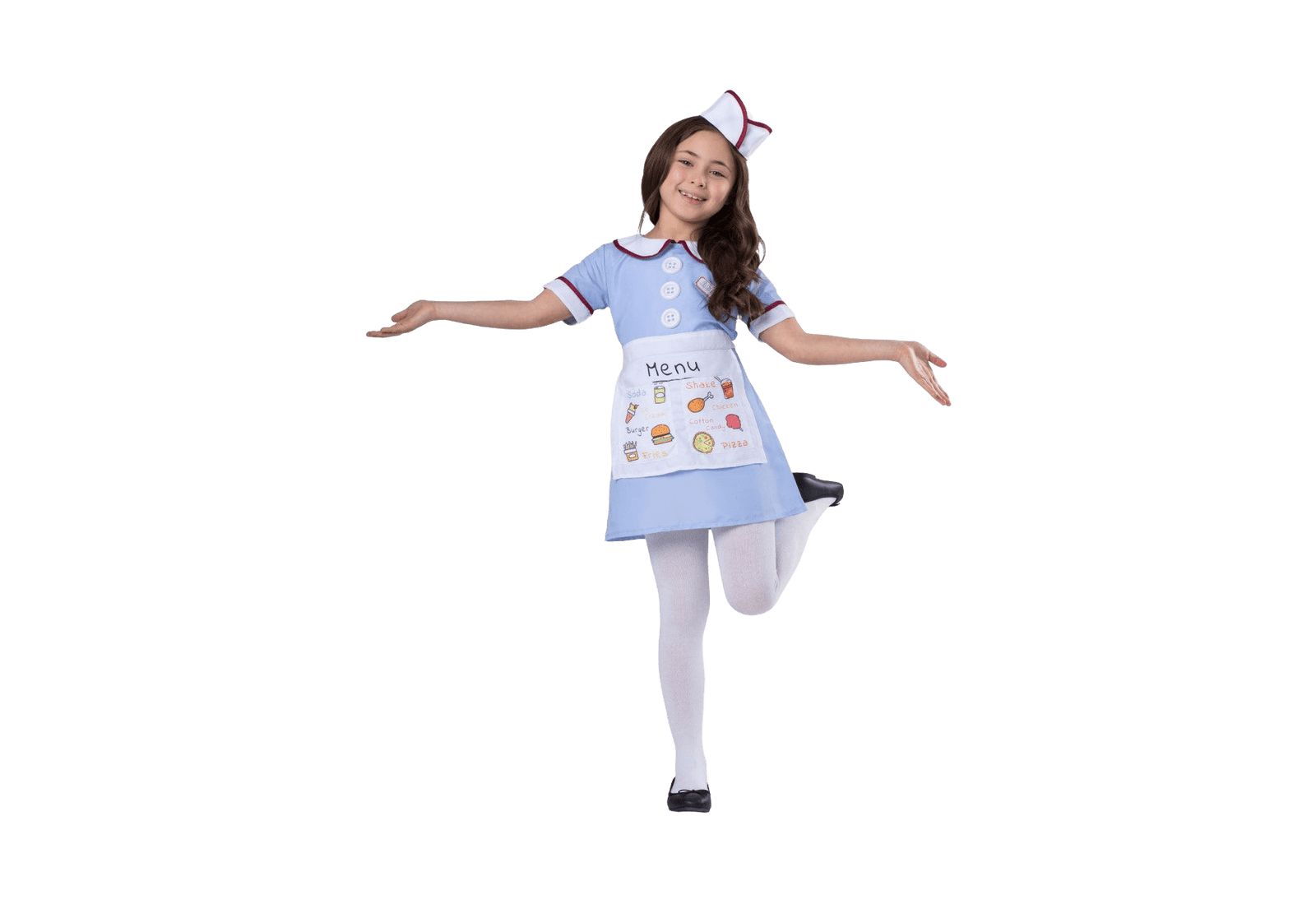 Dress Up America детский костюм официантки Diner