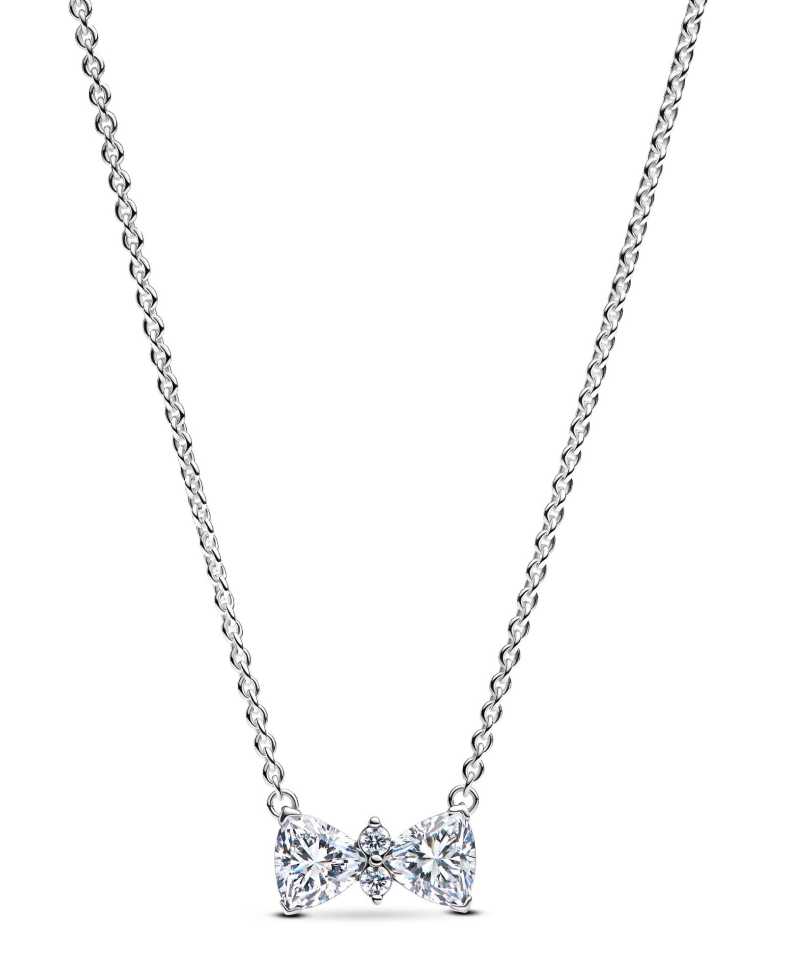 Ожерелье Pandora Sterling Silver Sparkling Bow