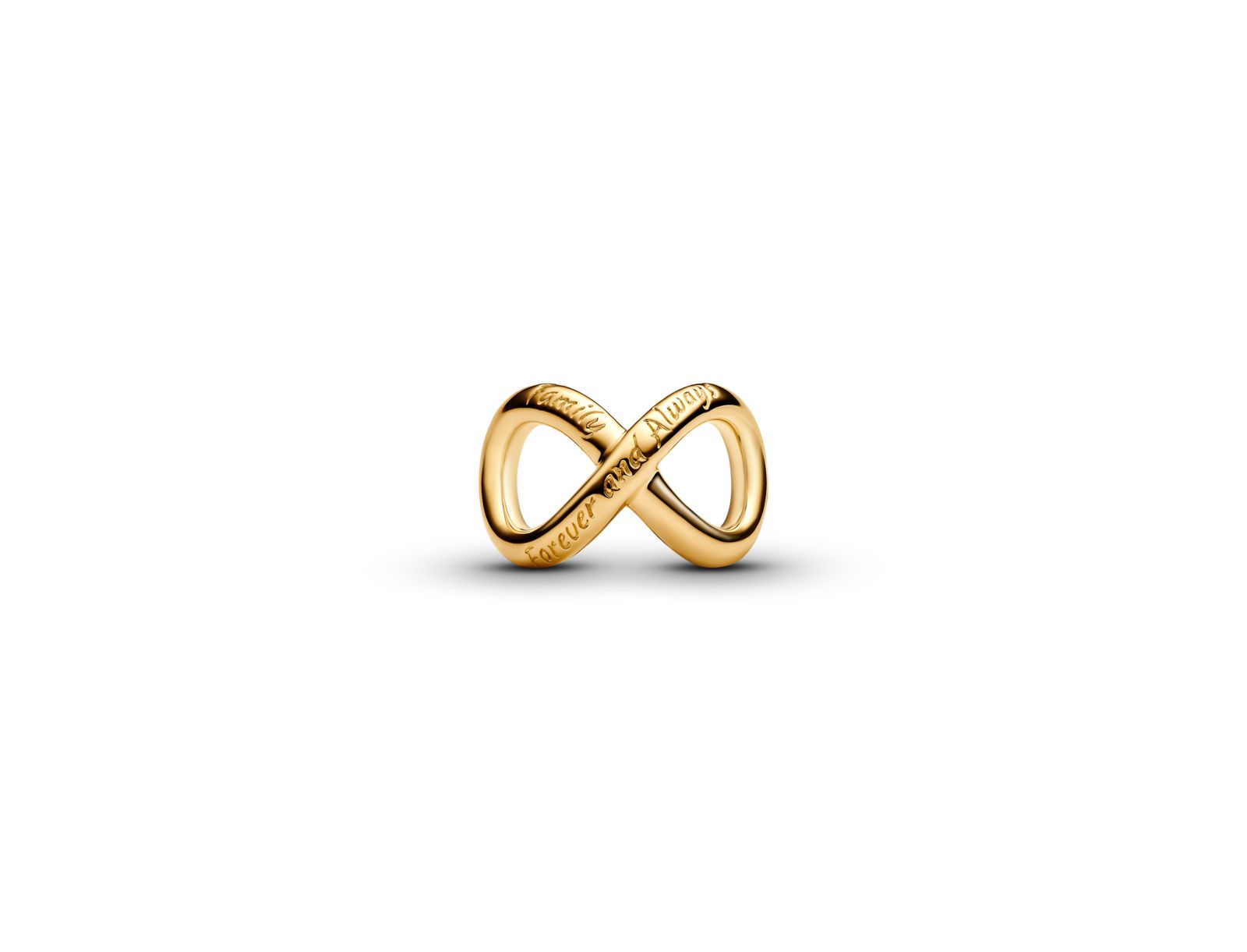 Pandora Gold-Plated Forever Always Infinity Charms