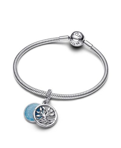 Подвеска Pandora Glow-in-the-Dark Infinity Tree Double Dangle Charm