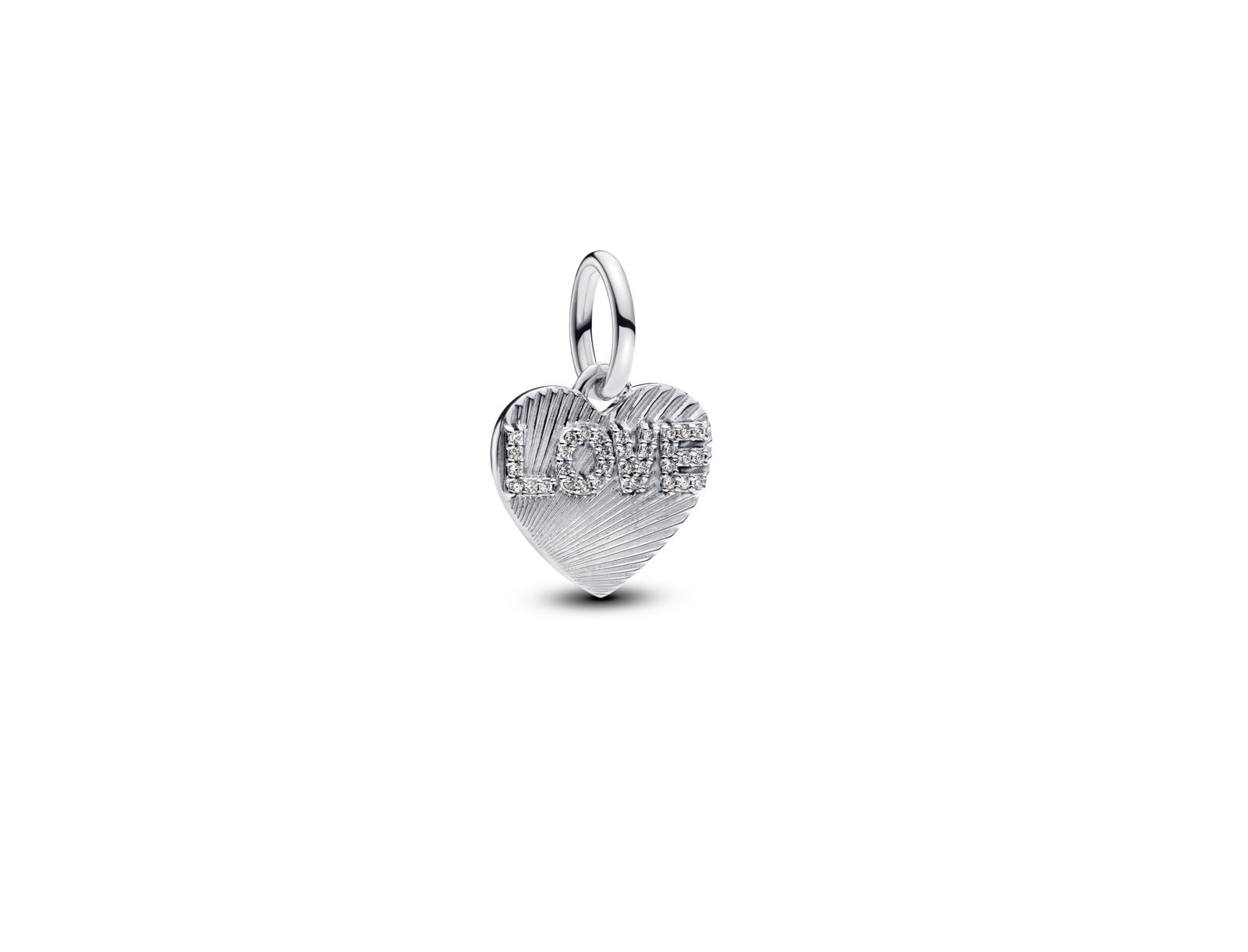 Подвесные шармы Pandora Sterling Silver Engravable Love Heart Dangle