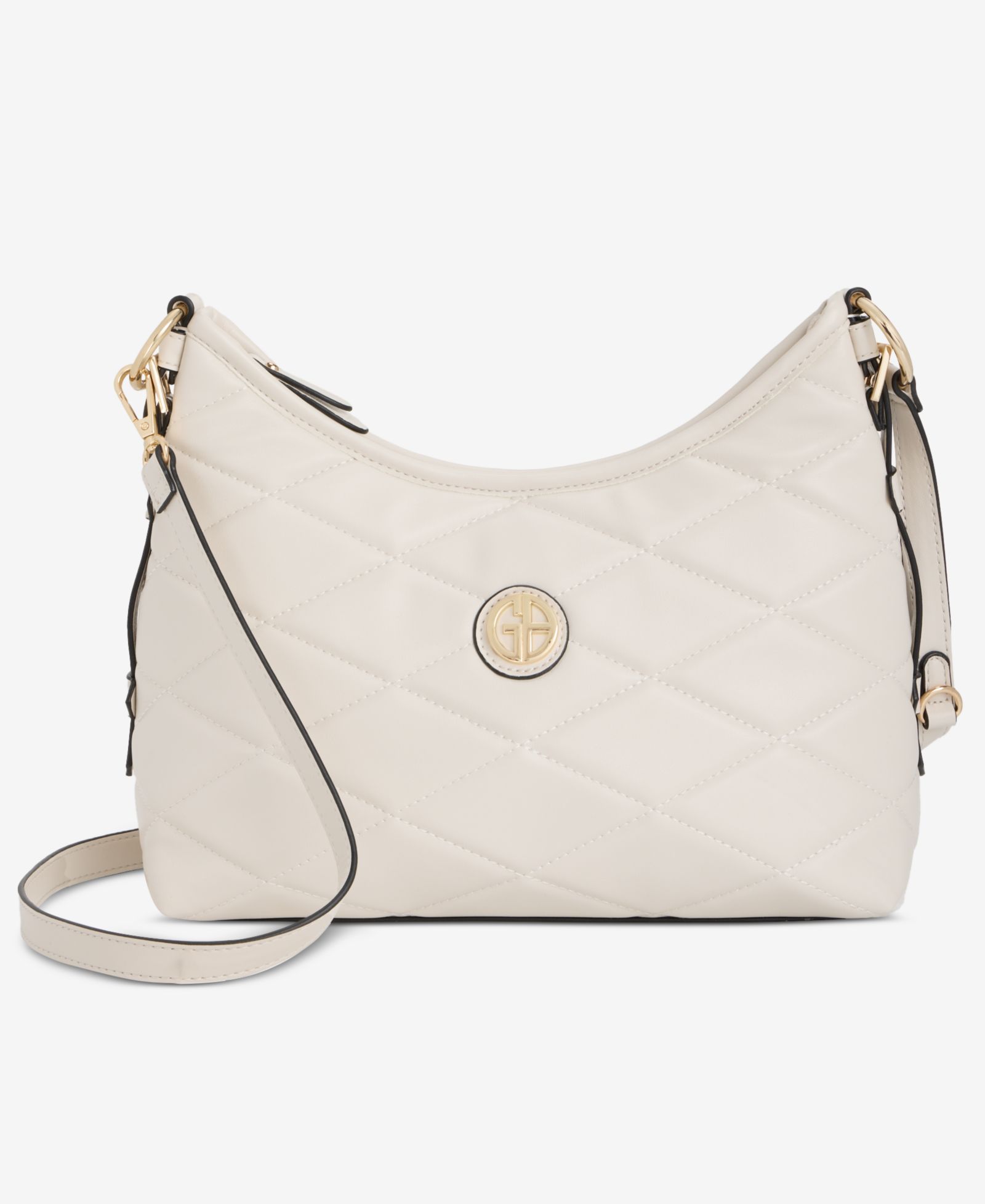 Giani Bernini Small Quilted Soft Shoulder Crossbody, Exclusively at Macy's