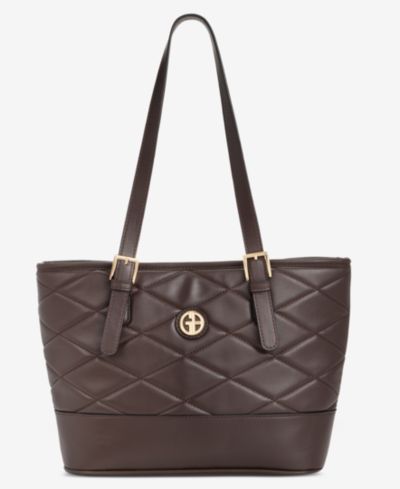 Сумка Giani Bernini Quilted Tulip Tote