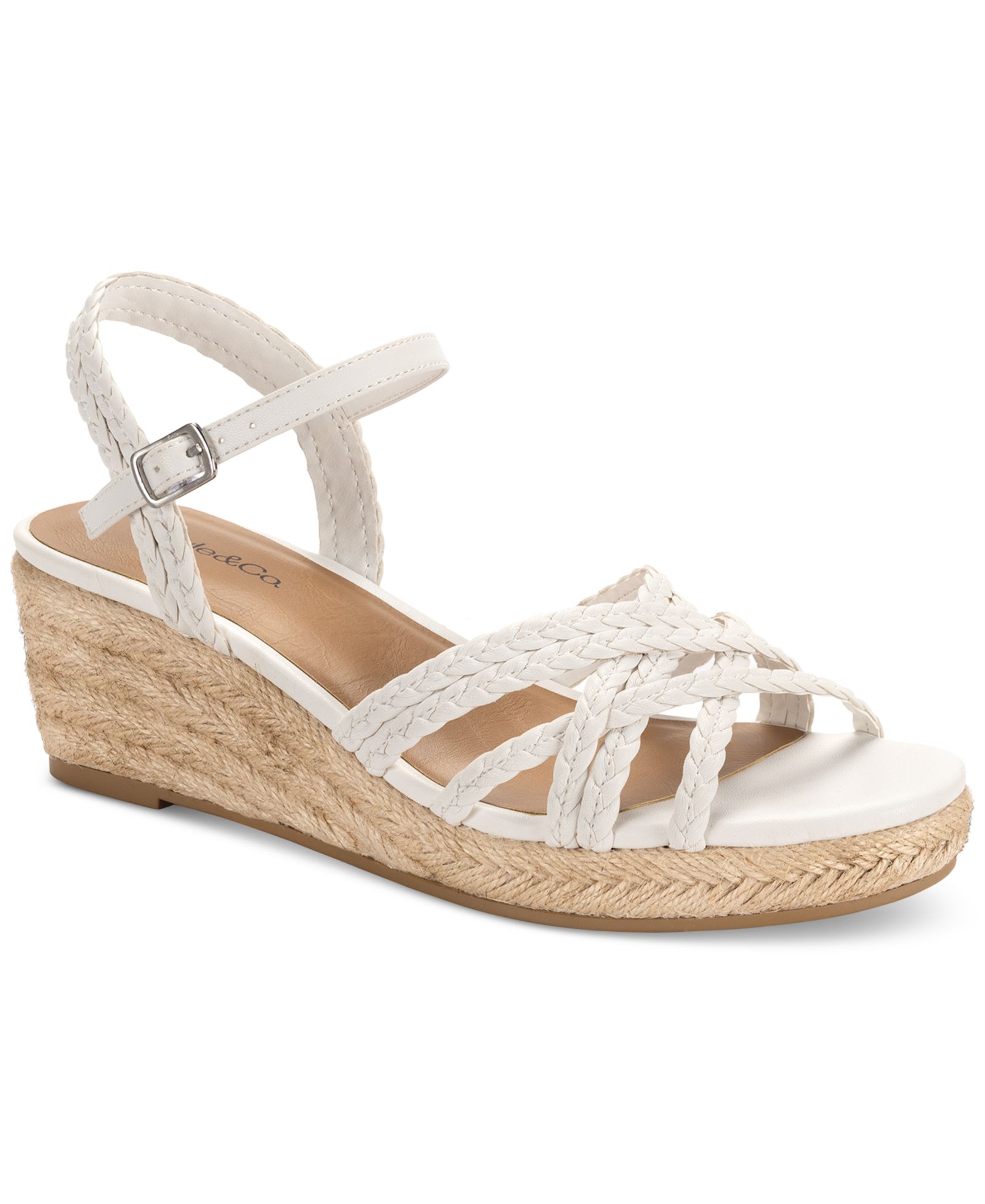 Style & Co Women's Vanaa Buckles Wedge Sandals, Exclusively at Macy's