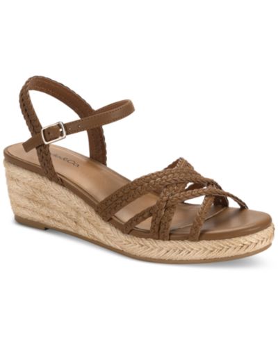 Женские сандалии Style & Co Women's Vanaa Buckles Wedge