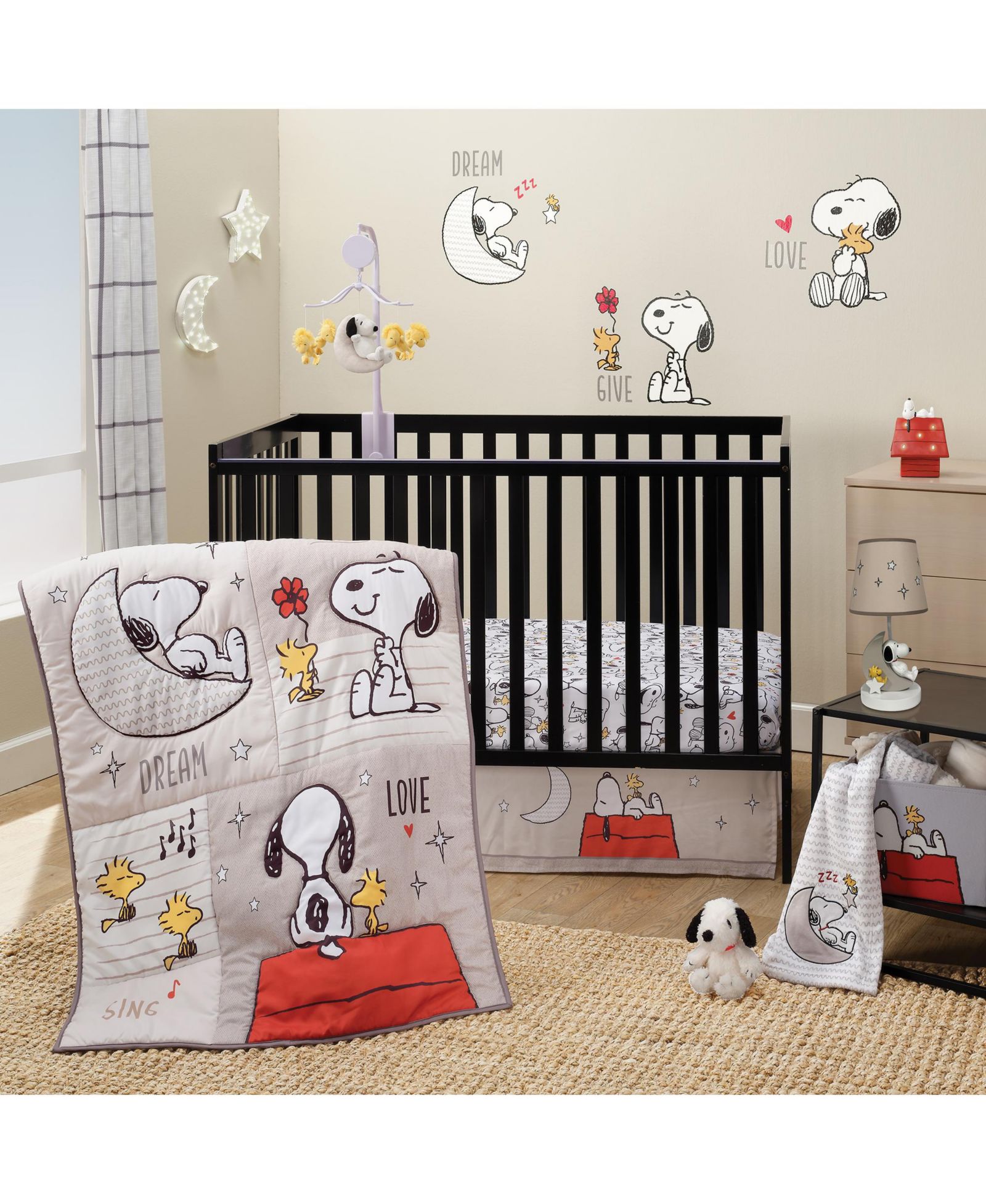 Детский набор постельного белья Bedtime Originals Snoopy Love 3-Piece