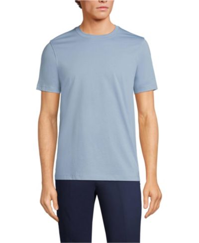 Футболка Lands' End Men's Tall Short Sleeve Cotton Supima