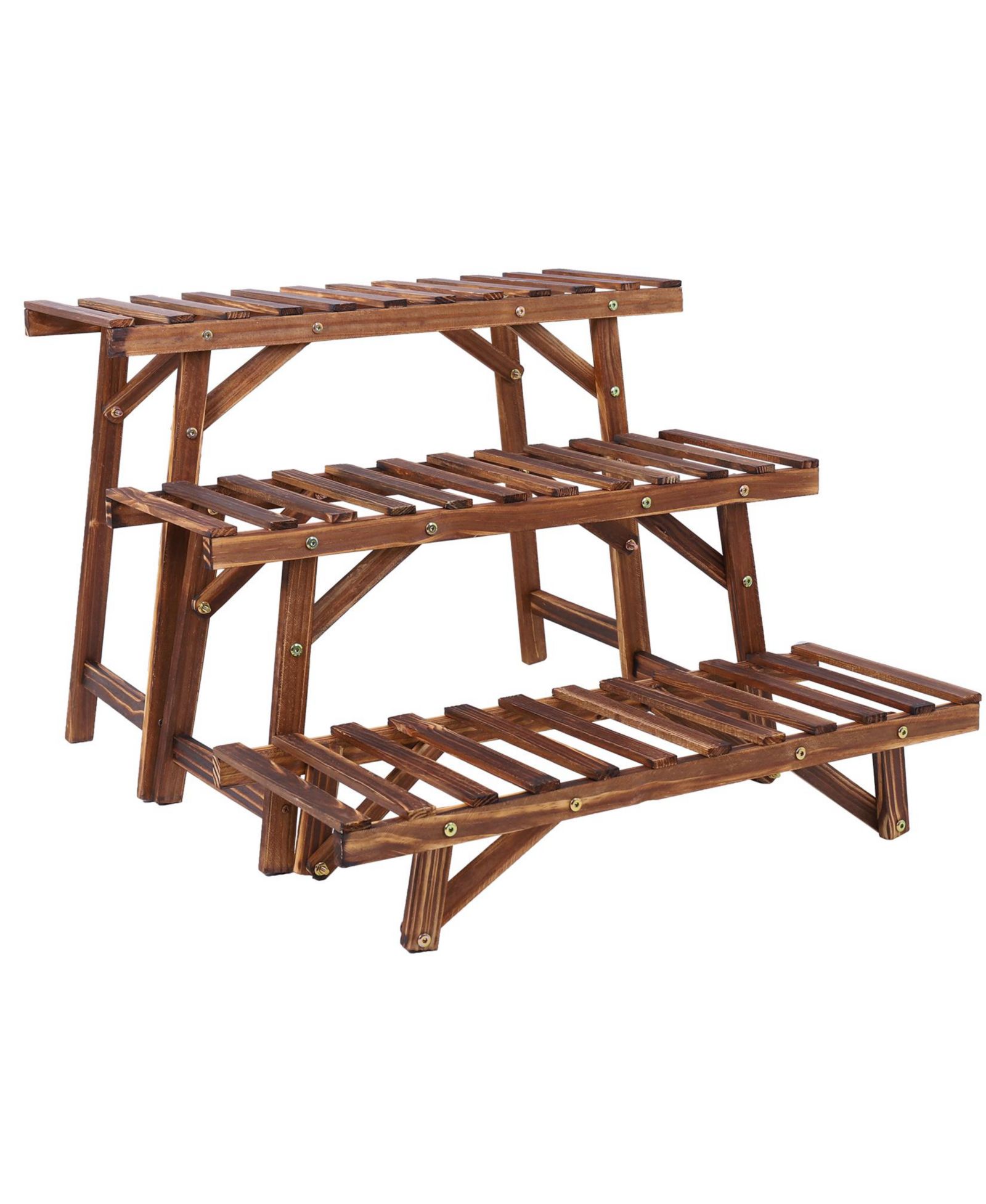 Подставка для растений UNHO 3pcs Plant Rack Stand Ladder