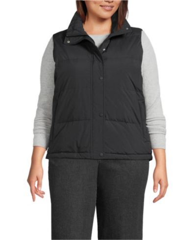 Lands' End жилет пуховый Plus Size Max 600 Down