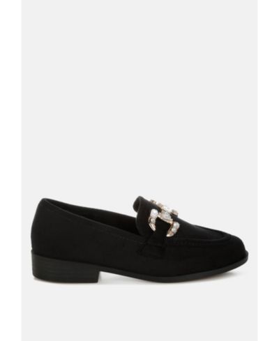 Женские лоферы Rag & Co Womens Maestro с отделкой diamante