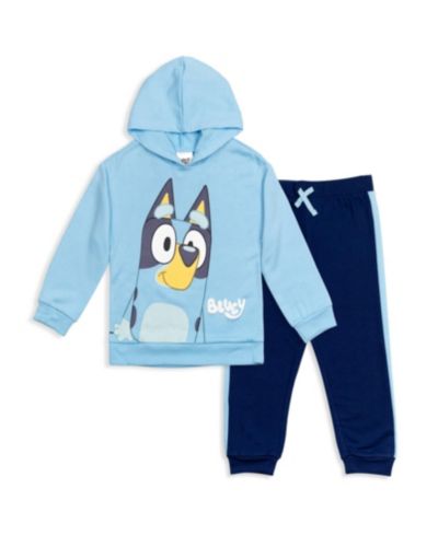 Bluey комплект одежды для малышей: флисовое худи и брюки