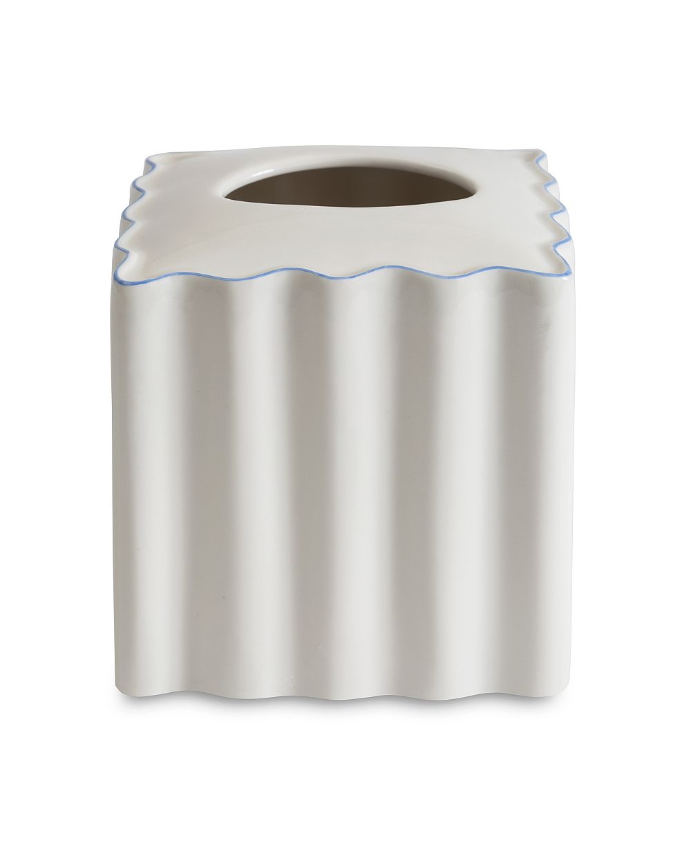 Cassadecor Mare Porcelain Tissue Box Cover