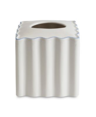 Cassadecor Mare Porcelain Tissue Box Cover