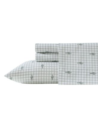 Cactus Gingham Green