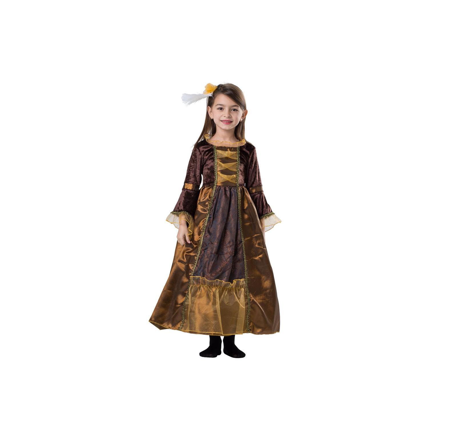 Dress Up America Детский костюм Duchess с заколкой для волос