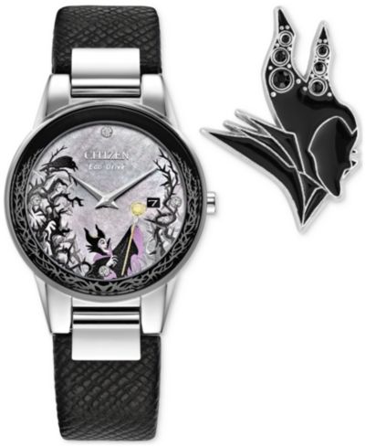 Часы Citizen Eco-Drive Women's Disney Villains Maleficent's Charm 30mm