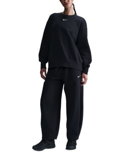 Nike Женская спортивная толстовка Phoenix Fleece Oversized Crew Neck
