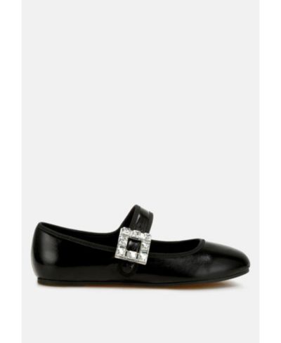 Upstage Brooch Mary Jane Sandals