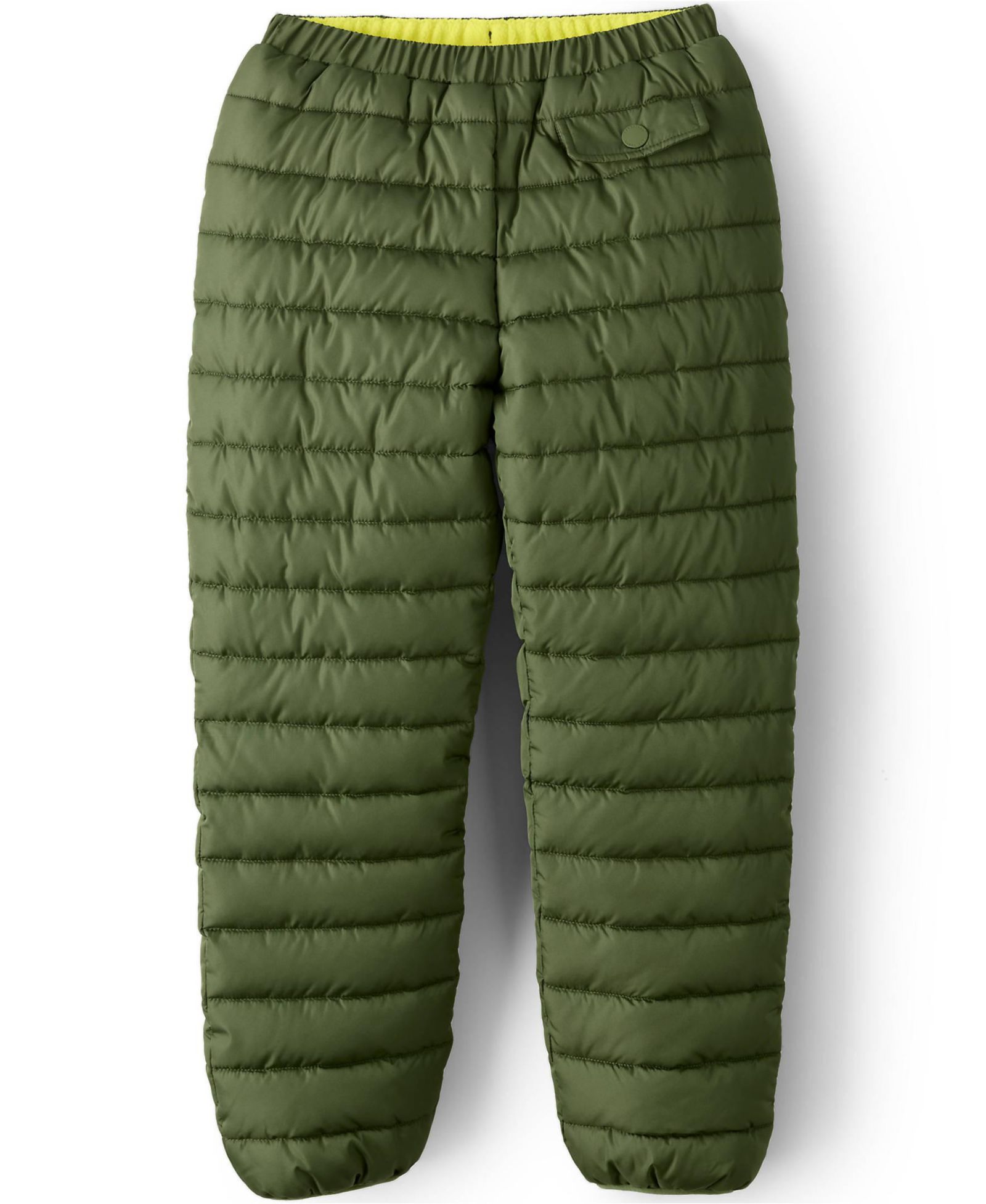 Lands' End Детские reversible брюки Fleece Puffer