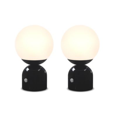 Mila Marble LED Table Lamp Bundle (10")