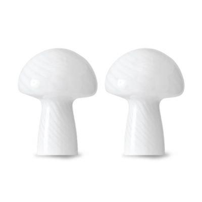 Набор настольной LED лампы Mushroom 13" Frosted Glass