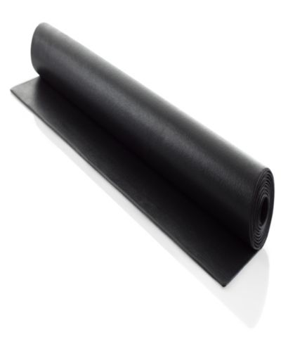Healthrider 36 inch x 72 inch Black Vinyl Equipment Floor Mat, 4mm