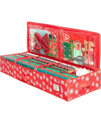 Red with snowflake