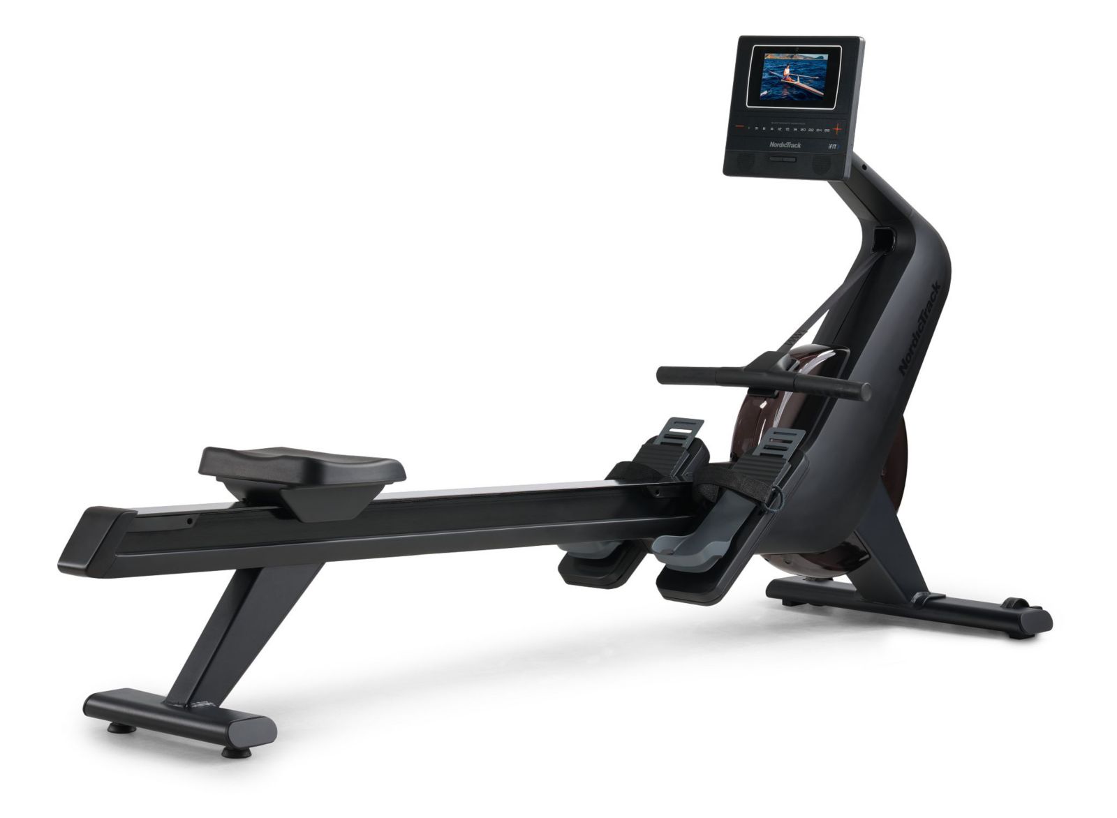 NordicTrack RW600 iFIT-enabled Rower with 7 inch Pivoting Touchscreen and SpaceSaver Design