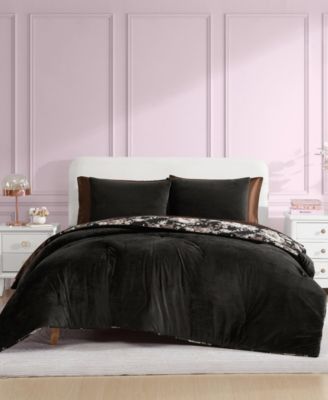 Комплект из 3 шт. покрывал Betsey Johnson Solid Velvet, King