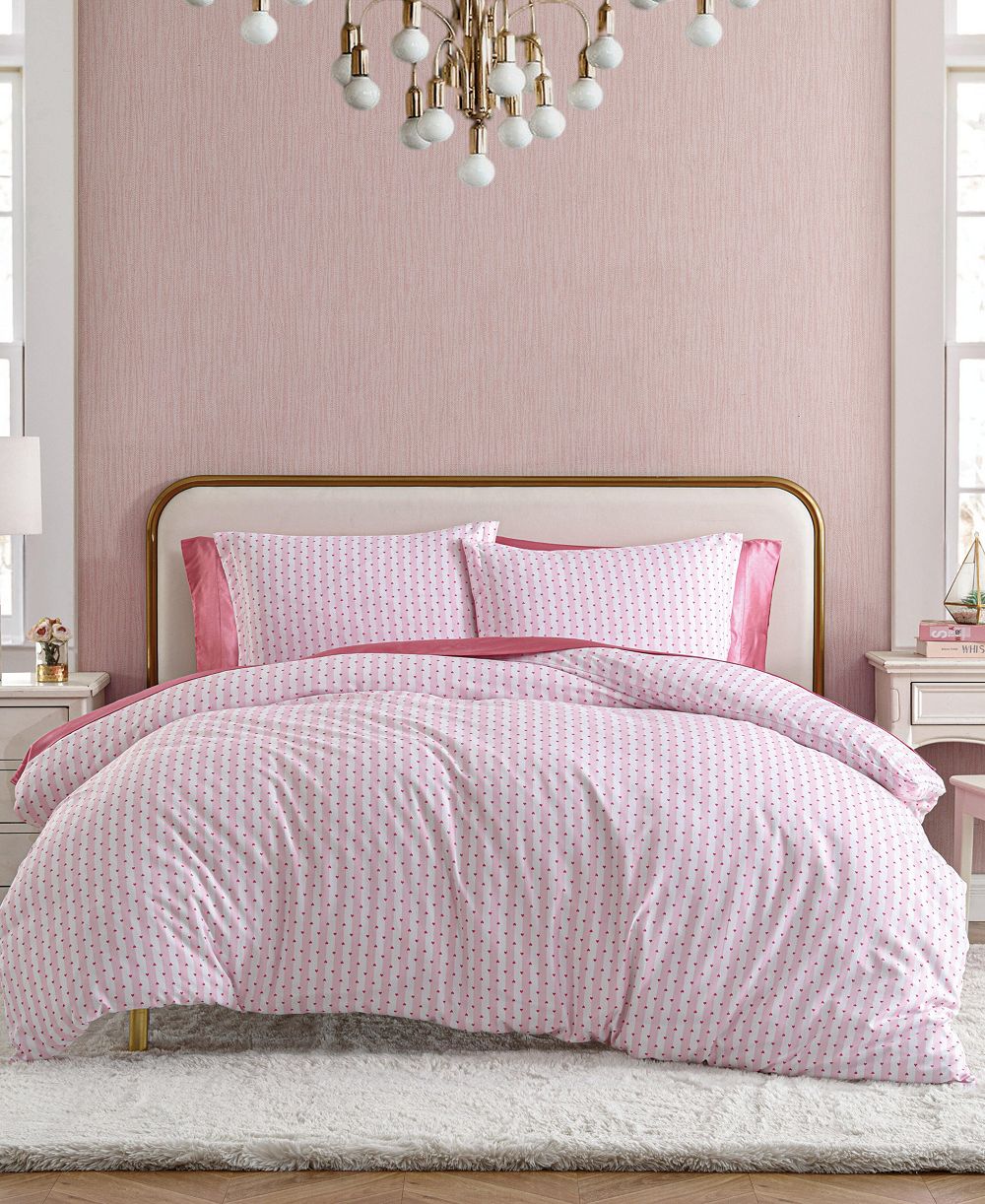 Комплект пододеяльник Betsey Johnson Wonderland Stripe 3-Pc.