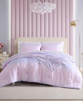 Betsey Johnson Ombre Reversible Comforter Set 6-Pc., Twin