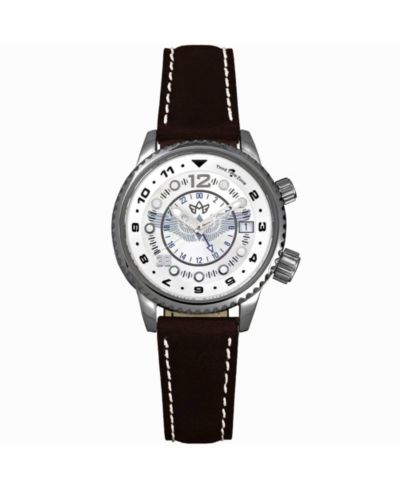 Женские часы Abingdon WASP Tribute Tri-Time Gunmetal 33mm