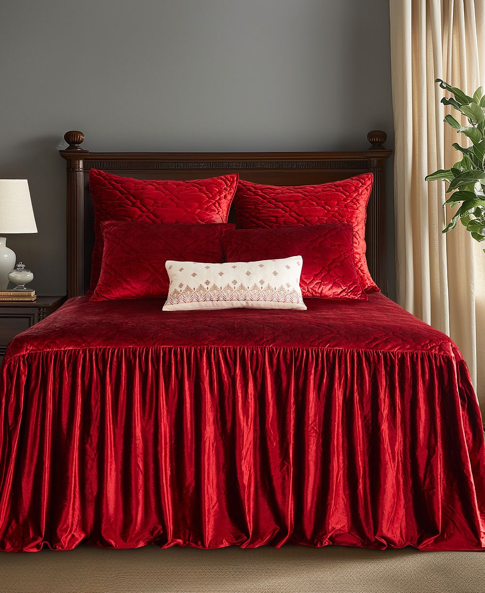 Levtex Home бархатное покрывало Caserta, Full