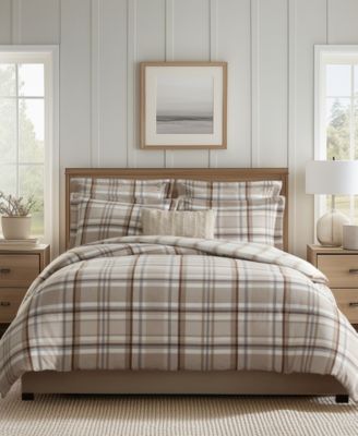 Комплект из 3 предметов Levtex Home Spencer Plaid Flannel, Full/Queen