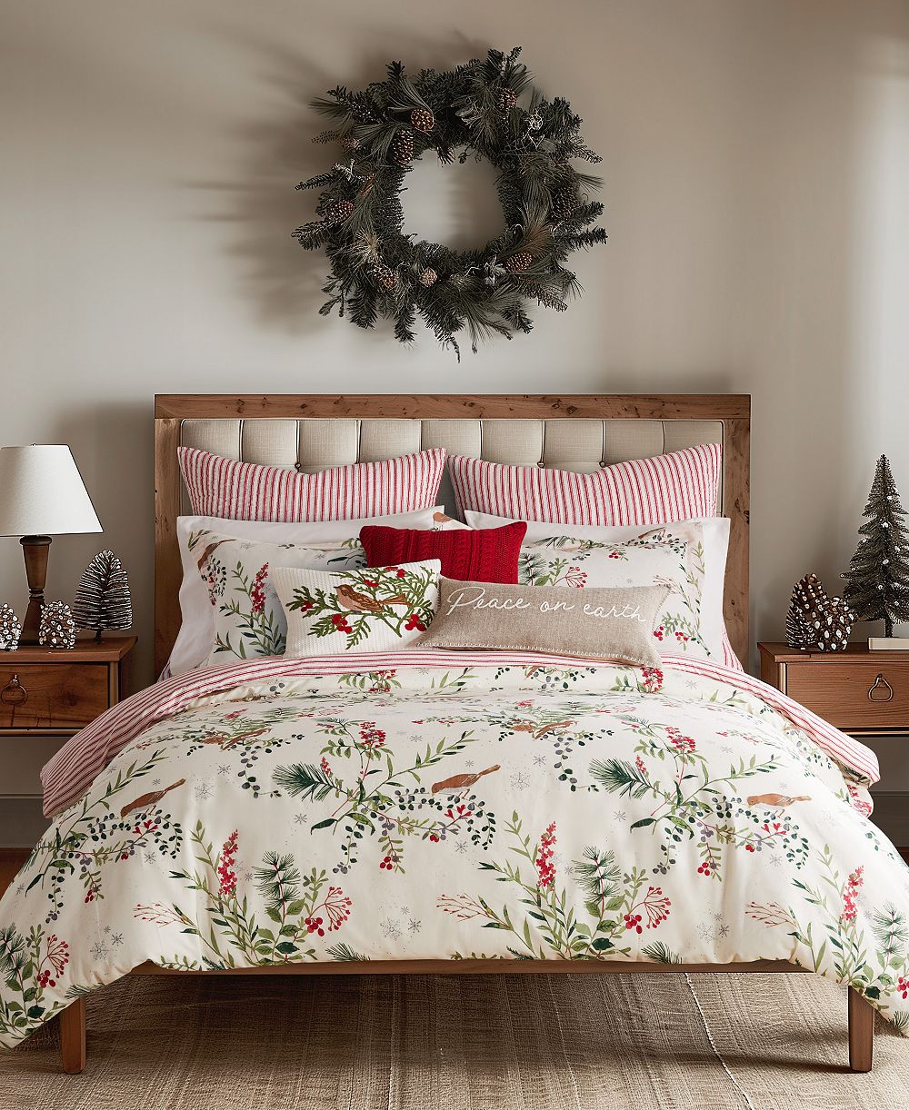 Levtex Home Winterberry Forest двусторонний комплект пододеяльников 3 предмета, Full/Queen