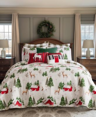 Levtex Home Комплект из 2 шт. Покрывало Tatum Pines Reversible Twin/Twin XL