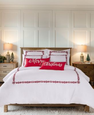 Levtex Home набор из 2 чехлов на одеяло с вышивкой Holly Thistle, Twin
