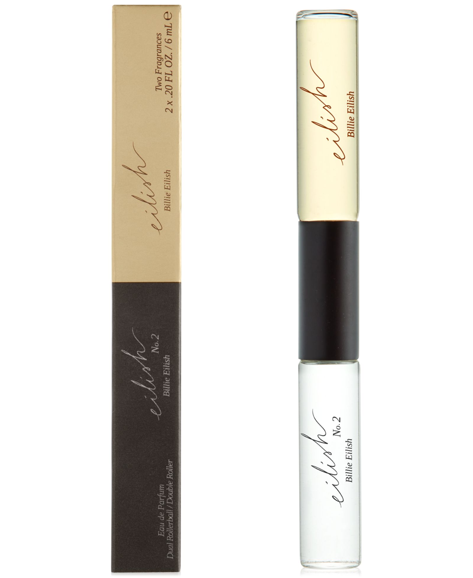 Billie Eilish Парфюмерная вода Eilish & Eilish No. 2 Dual Rollerball, 2 x 0.2 oz.