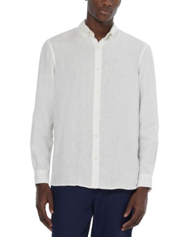 Мужская льняная рубашка SCOTCH & SODA Long-Sleeve