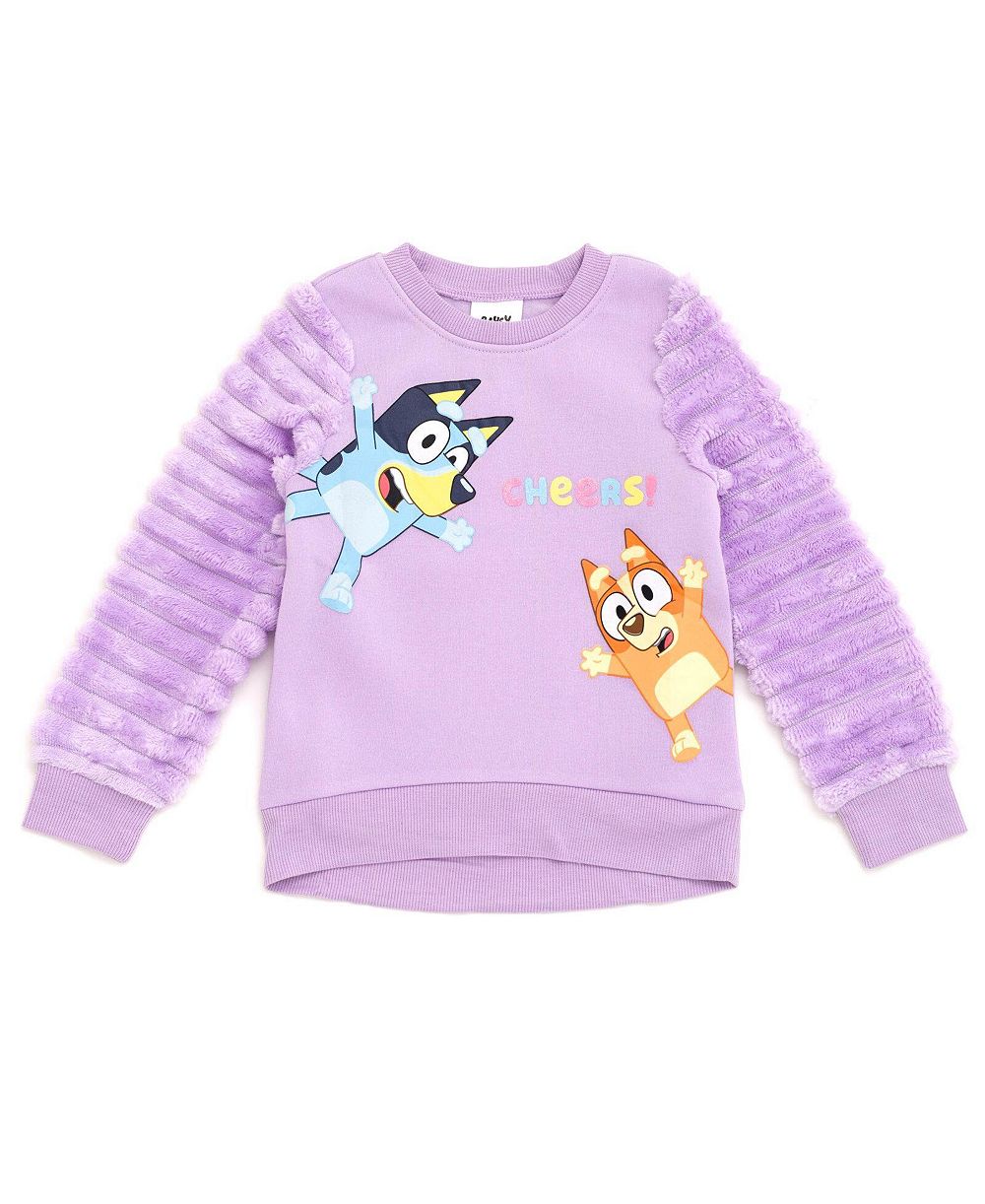 Женское свитшот Bluey Faux Fur (2T-4T, 5-12)