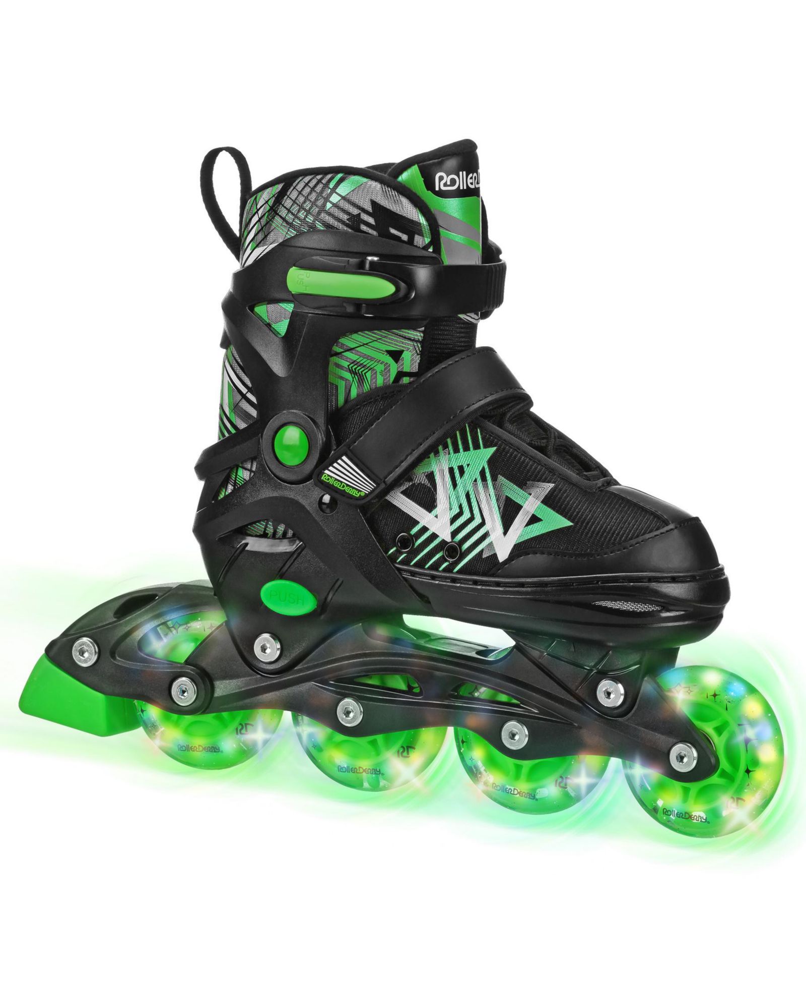 Roller Derby Stryde регулируемые роликовые коньки для мальчиков, Small (11-1)