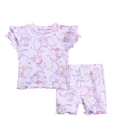 Bambi Baby Girls набор: футболка и велосипедки Disney Winnie the Pooh, Minnie Mouse, Lilo & Stitch