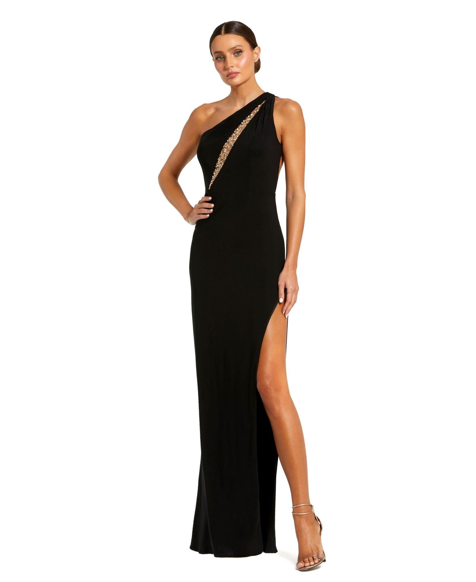 Женское вечернее платье Mac Duggal One Shoulder Gown