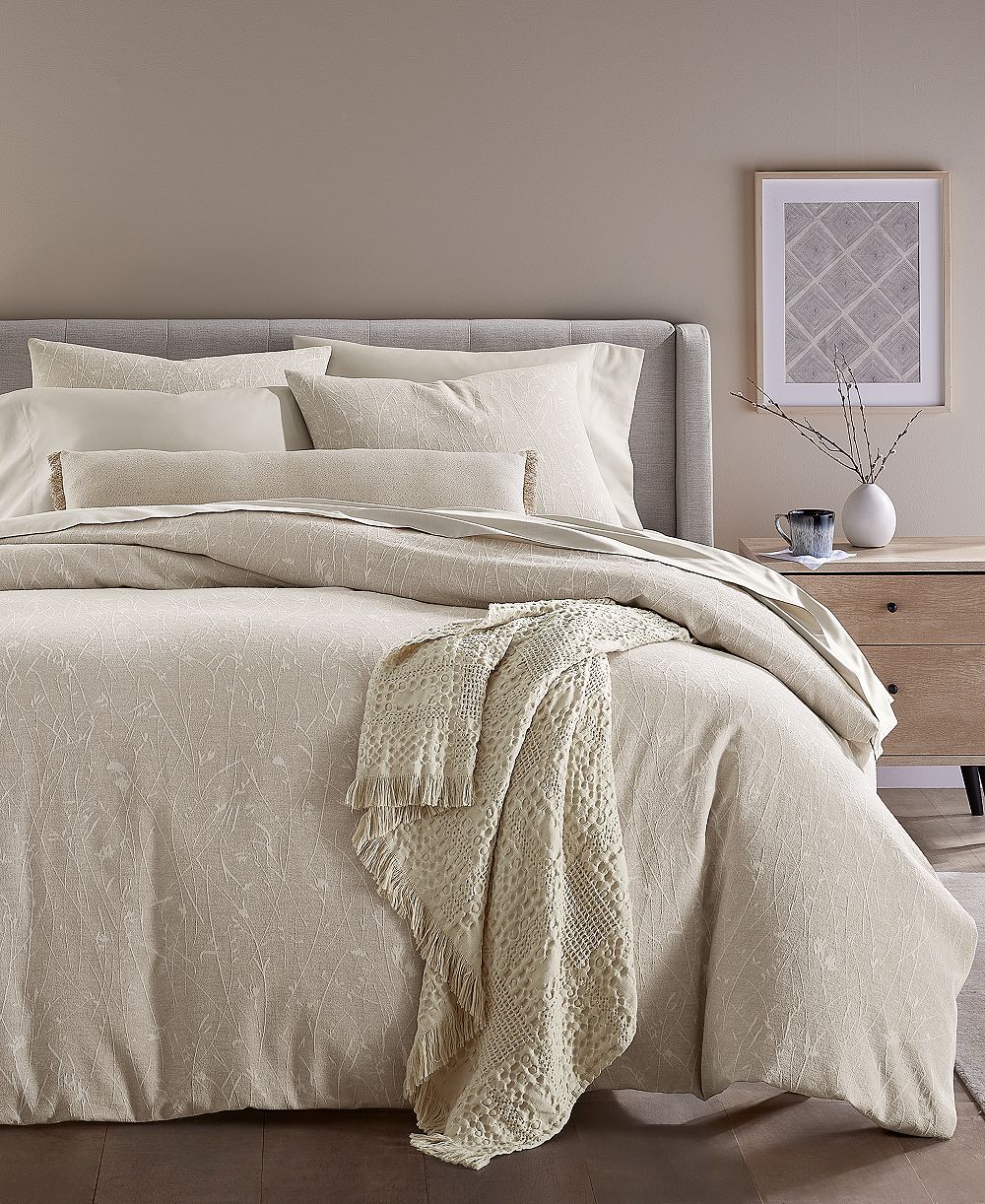 Комплект из 3-х наволочек Oake Willowby Duvet Cover, King