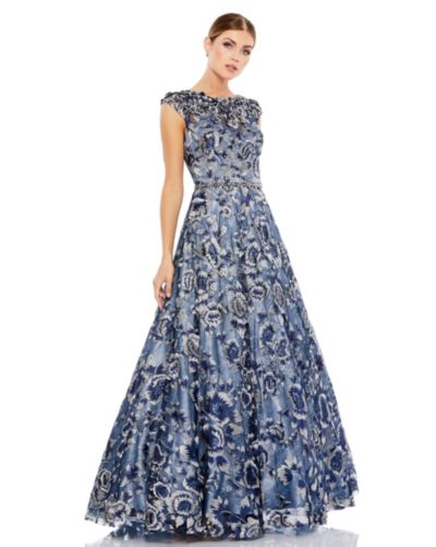 Женское вечернее платье Mac Duggal с отделкой