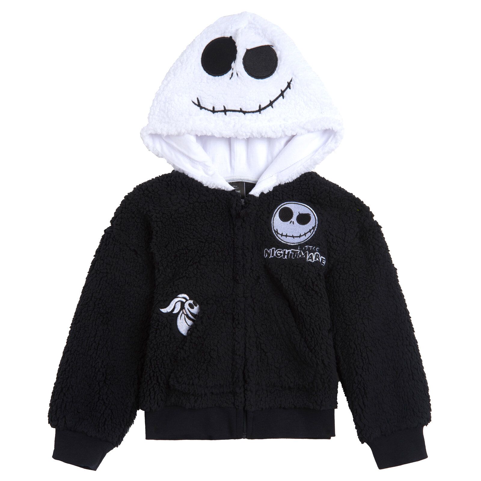 Детская толстовка Nightmare Before Christmas Baby Boys Cosplay Hoodie Sherpa