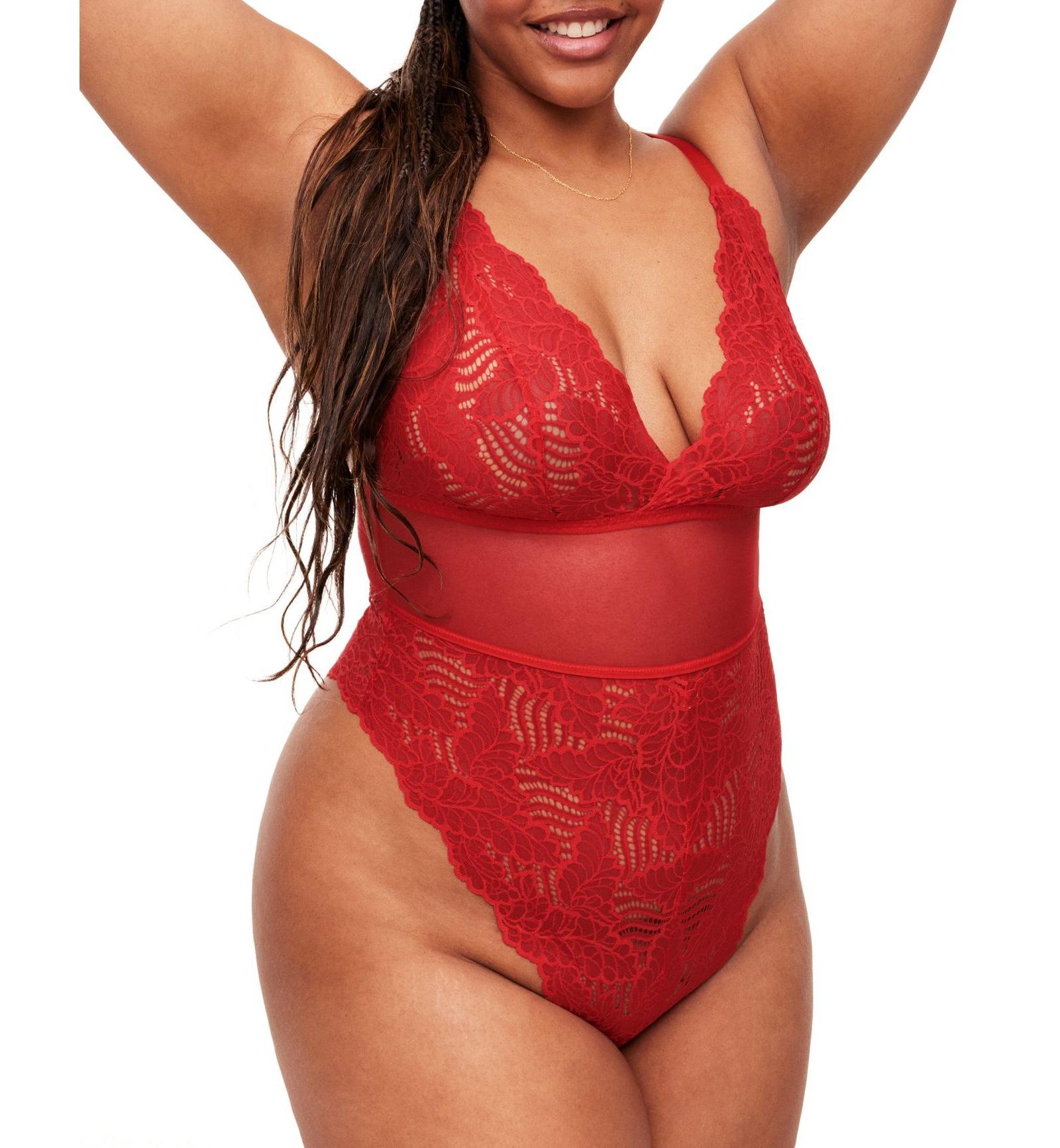 Боди Adore Me Plus Size Zora Lingerie