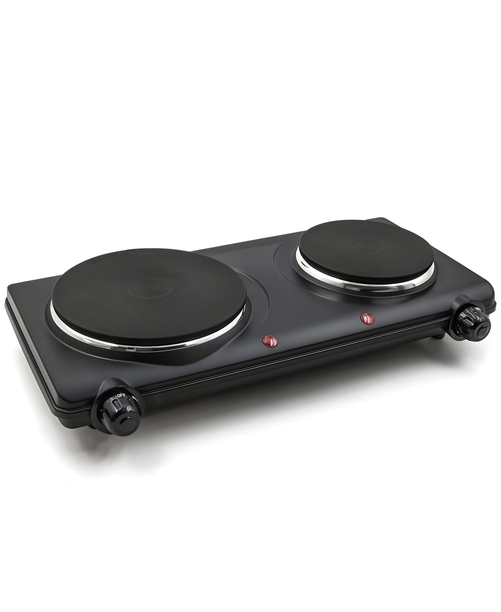 Elite Cuisine Electric Double Cast Burner Hot Plate