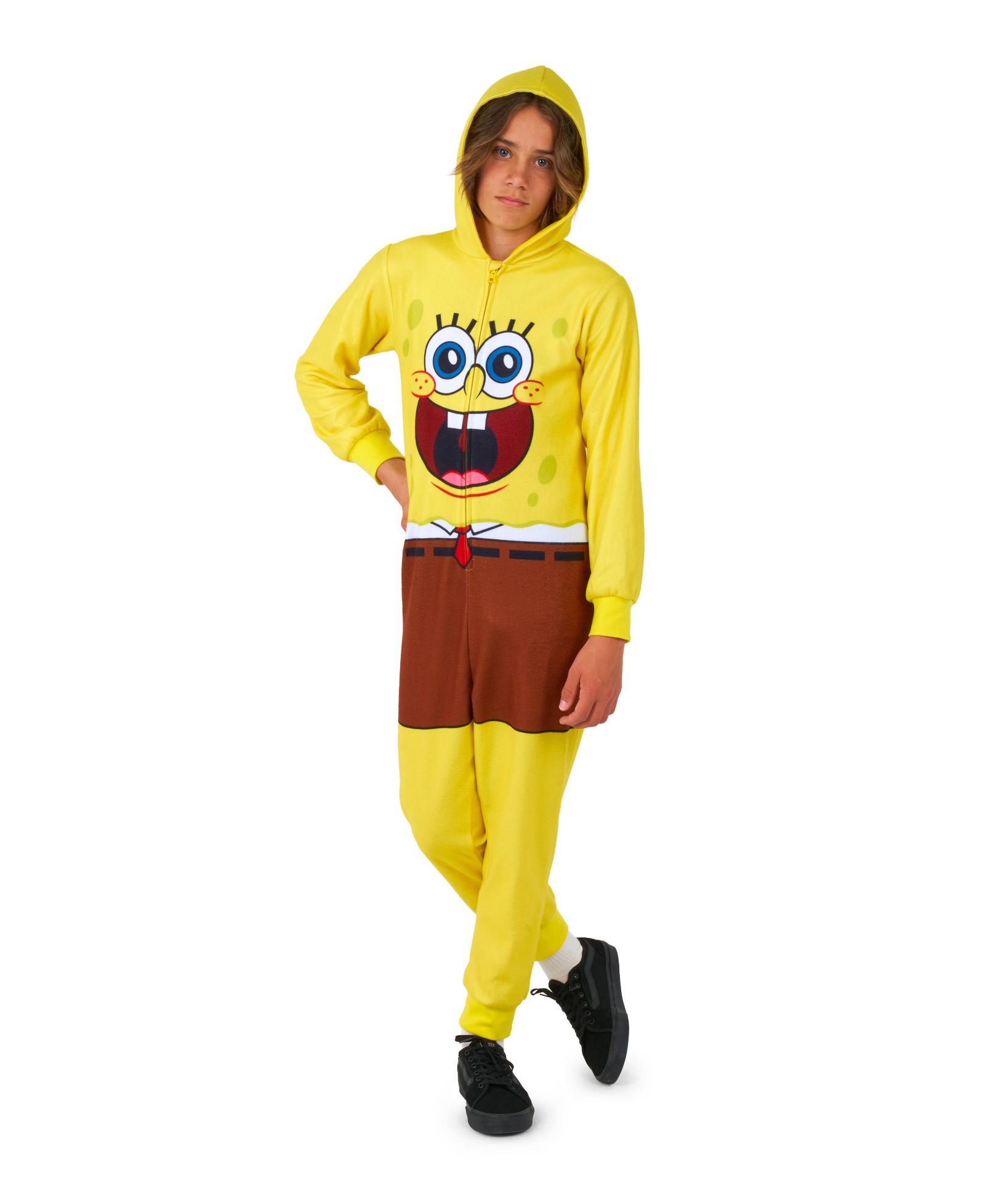 OppoSuits Big Boys SpongeBob™ Onesie Outfit