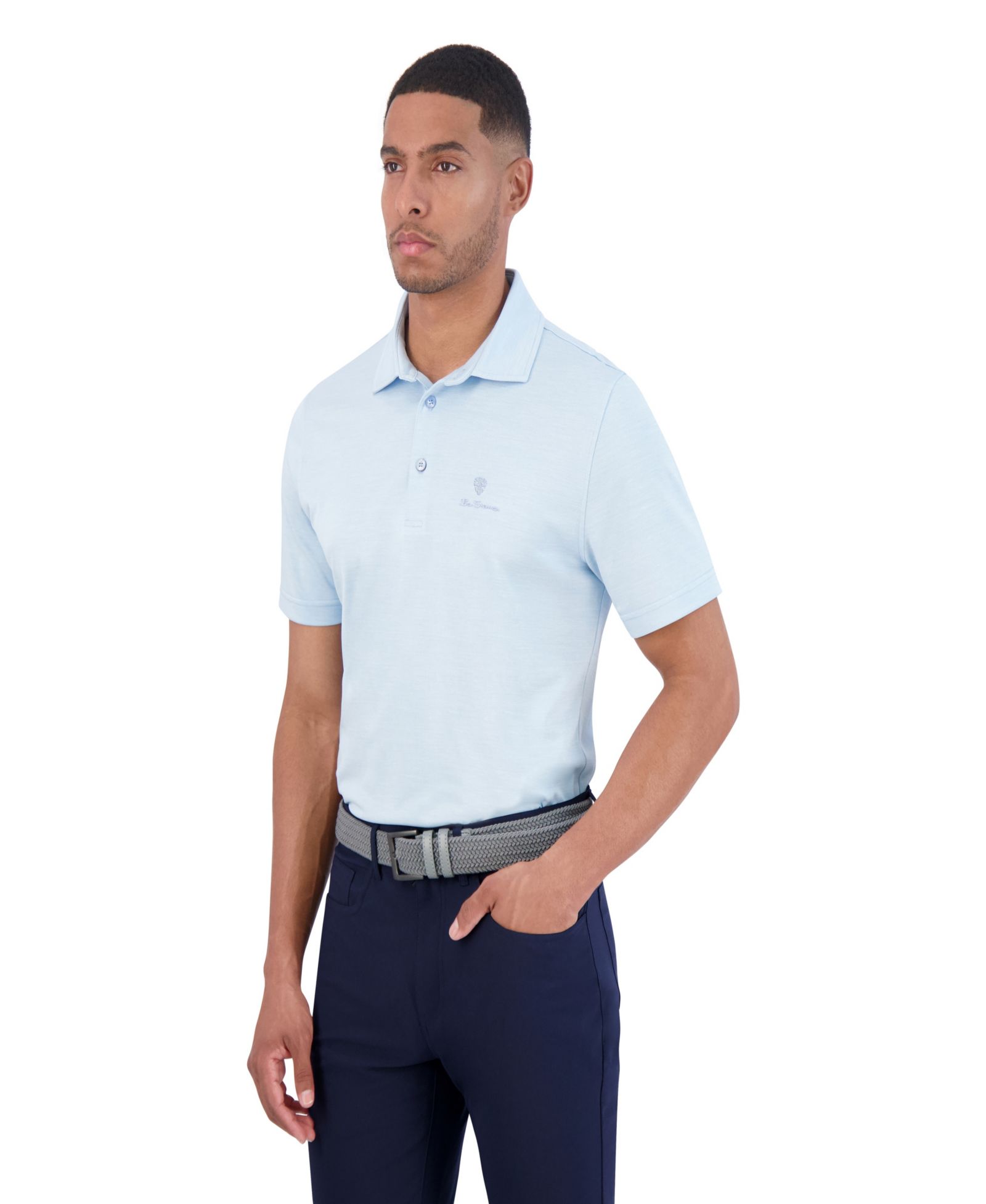 Мужская рубашка-поло Ben Sherman Yarn Dye Heather Sports Fit